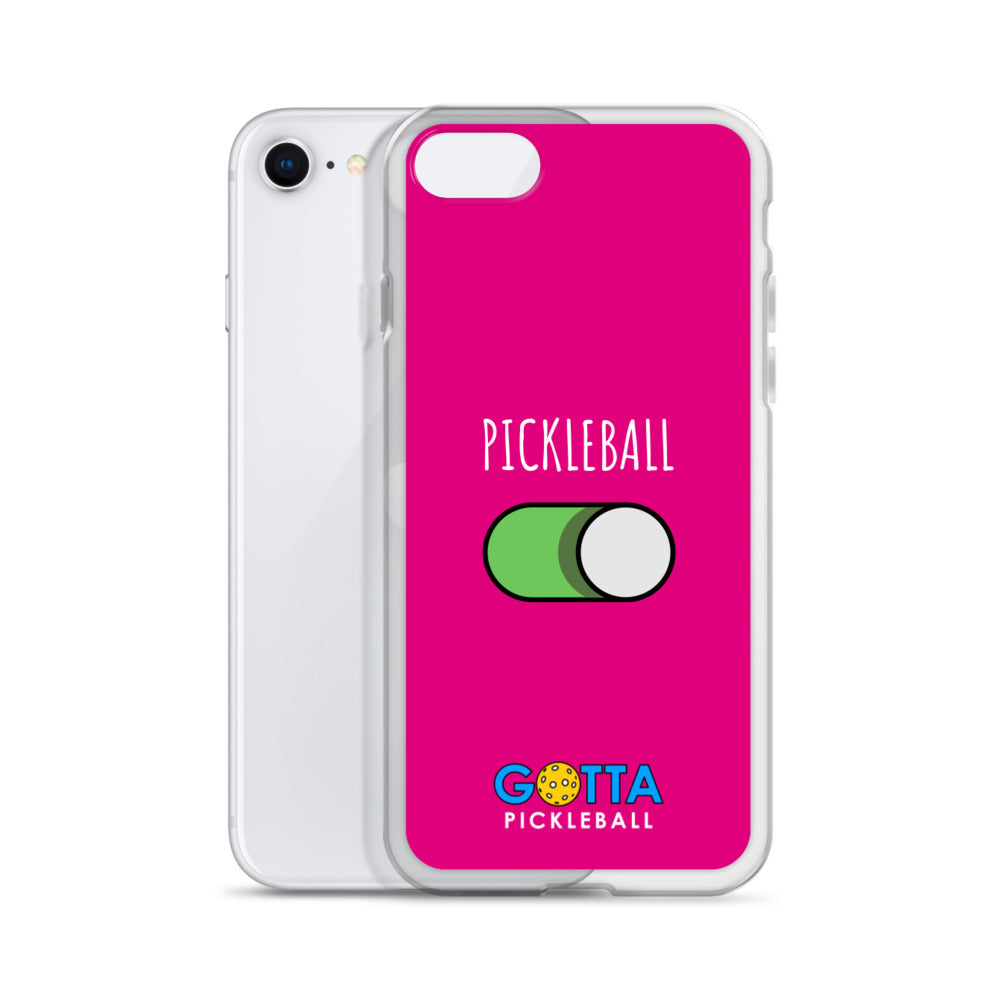 iPhone Case:PICKLEBALL ON: MEDIUM VIOLET