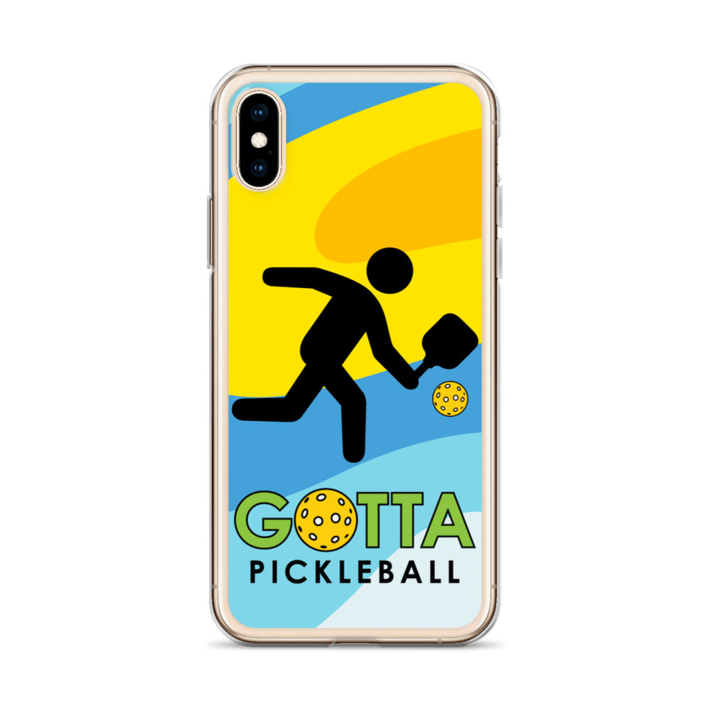 iPhone Case: GOTTA PICKLEBALL WITH OUR MASCOT OZZIE SUMMER VIBES
