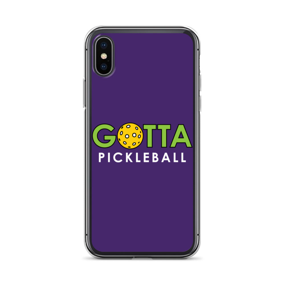 iPhone Case: GOTTA PICKLEBALL PURPLE