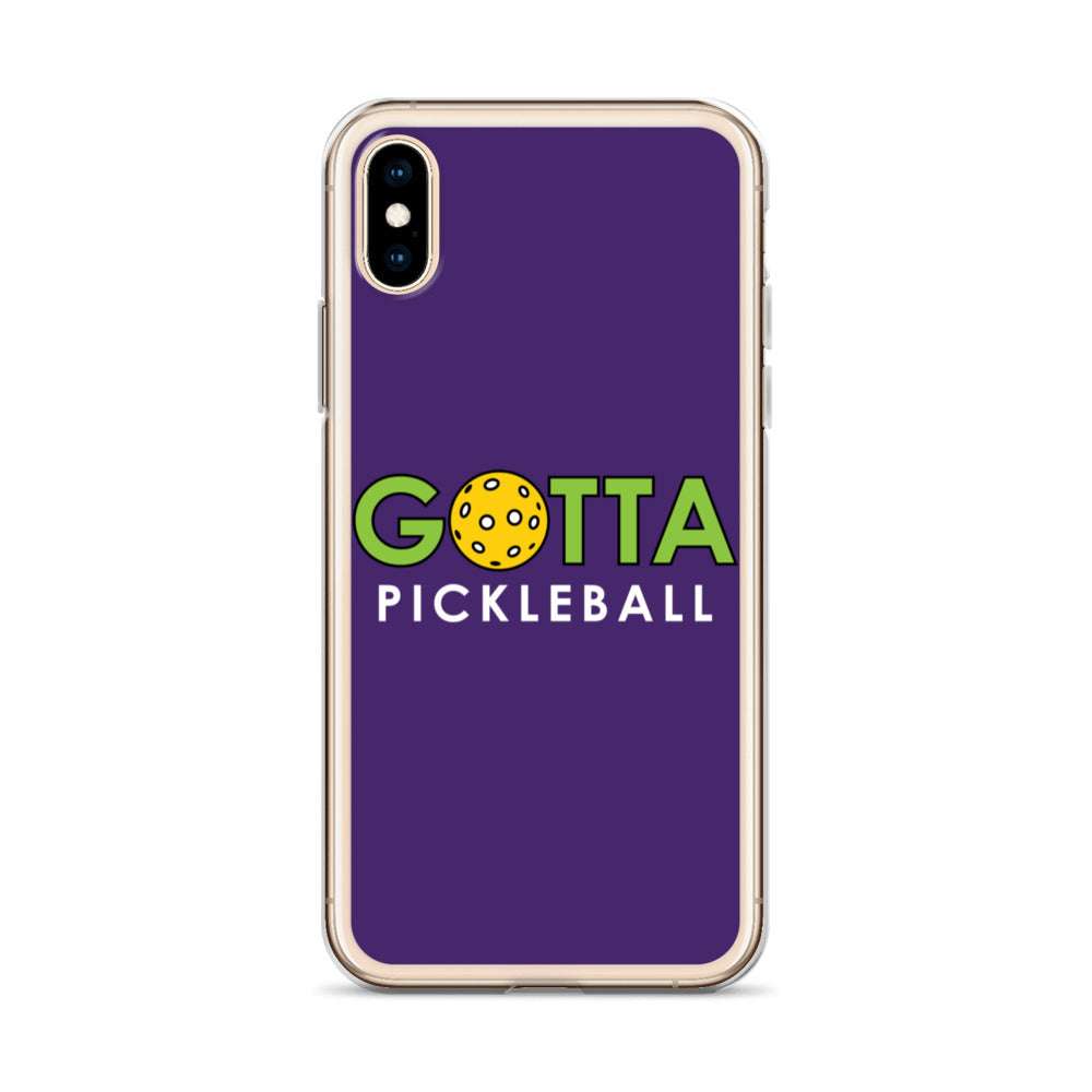 iPhone Case: GOTTA PICKLEBALL PURPLE