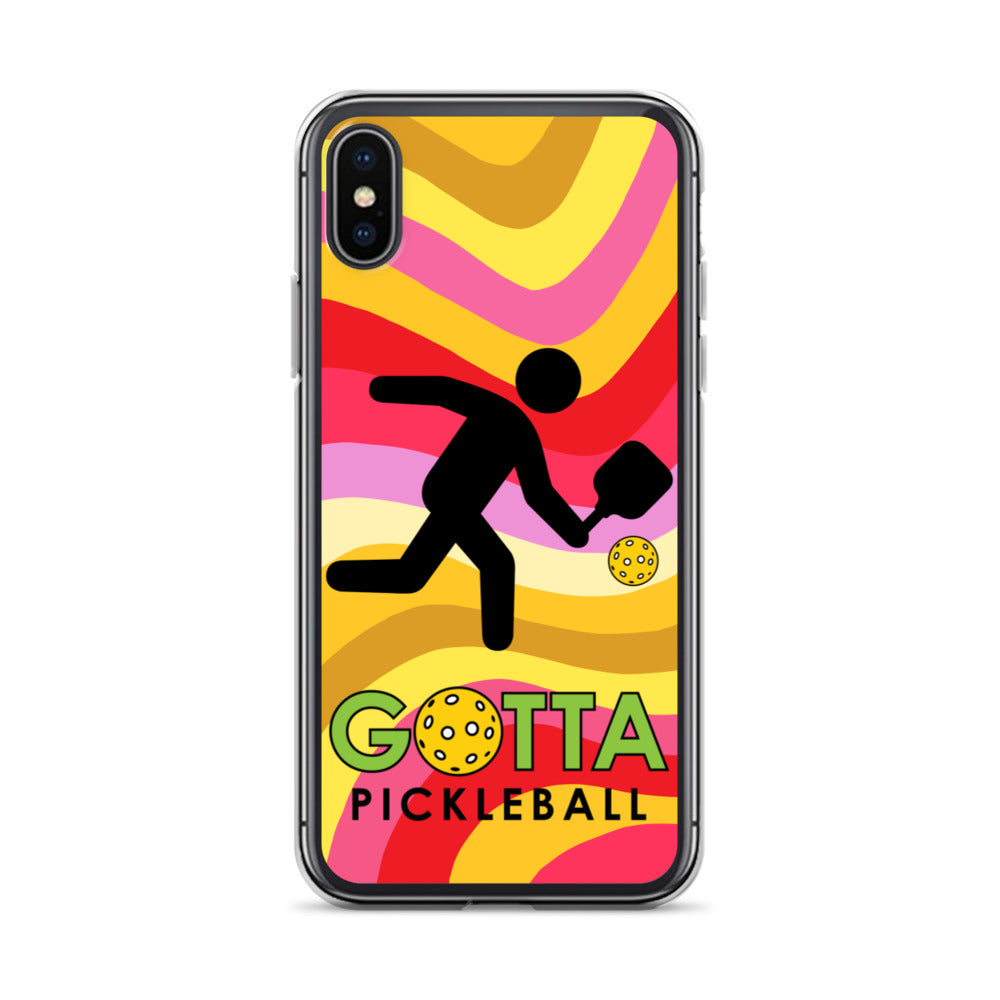 iPhone Case: GOTTA PICKLEBALL WITH OUR MASCOT OZZIE SUMMER SUN WAVES