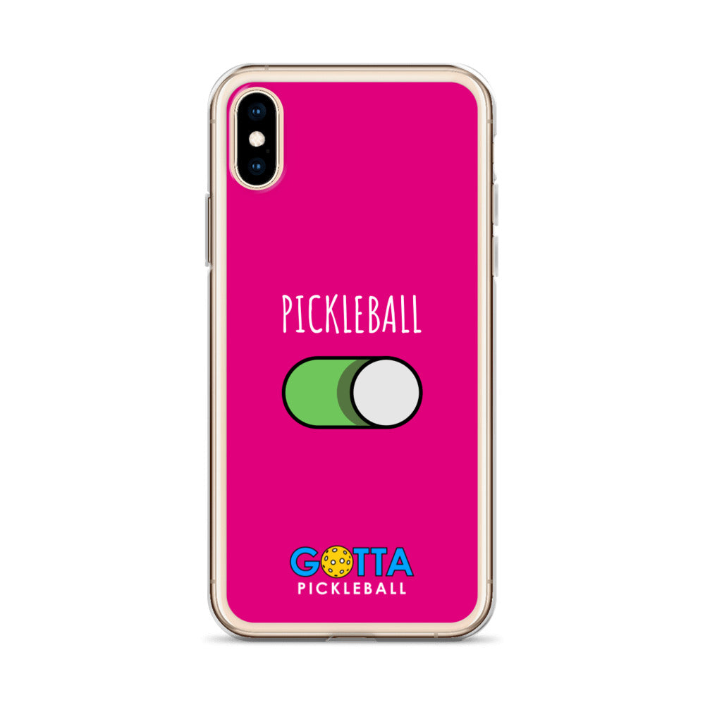 iPhone Case:PICKLEBALL ON: MEDIUM VIOLET