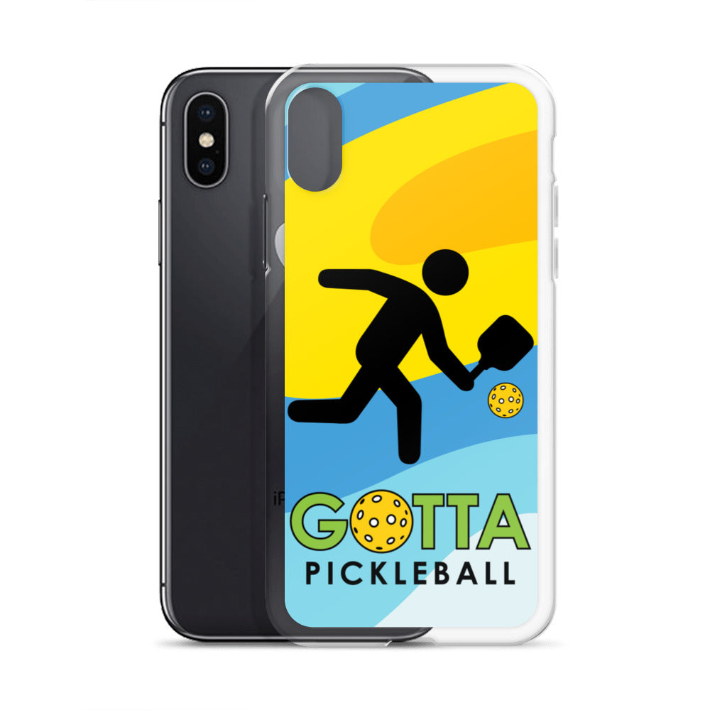 iPhone Case: GOTTA PICKLEBALL WITH OUR MASCOT OZZIE SUMMER VIBES
