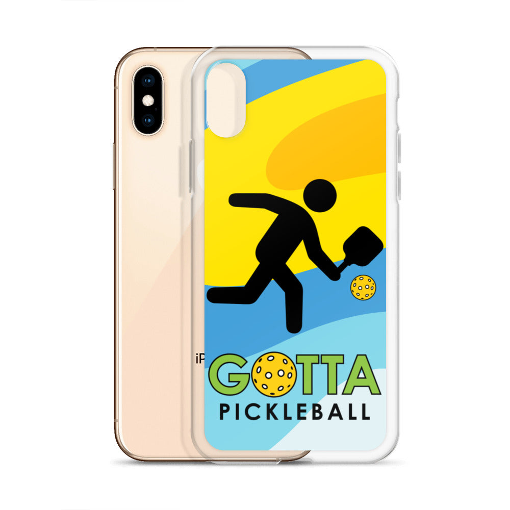 iPhone Case: GOTTA PICKLEBALL WITH OUR MASCOT OZZIE SUMMER VIBES