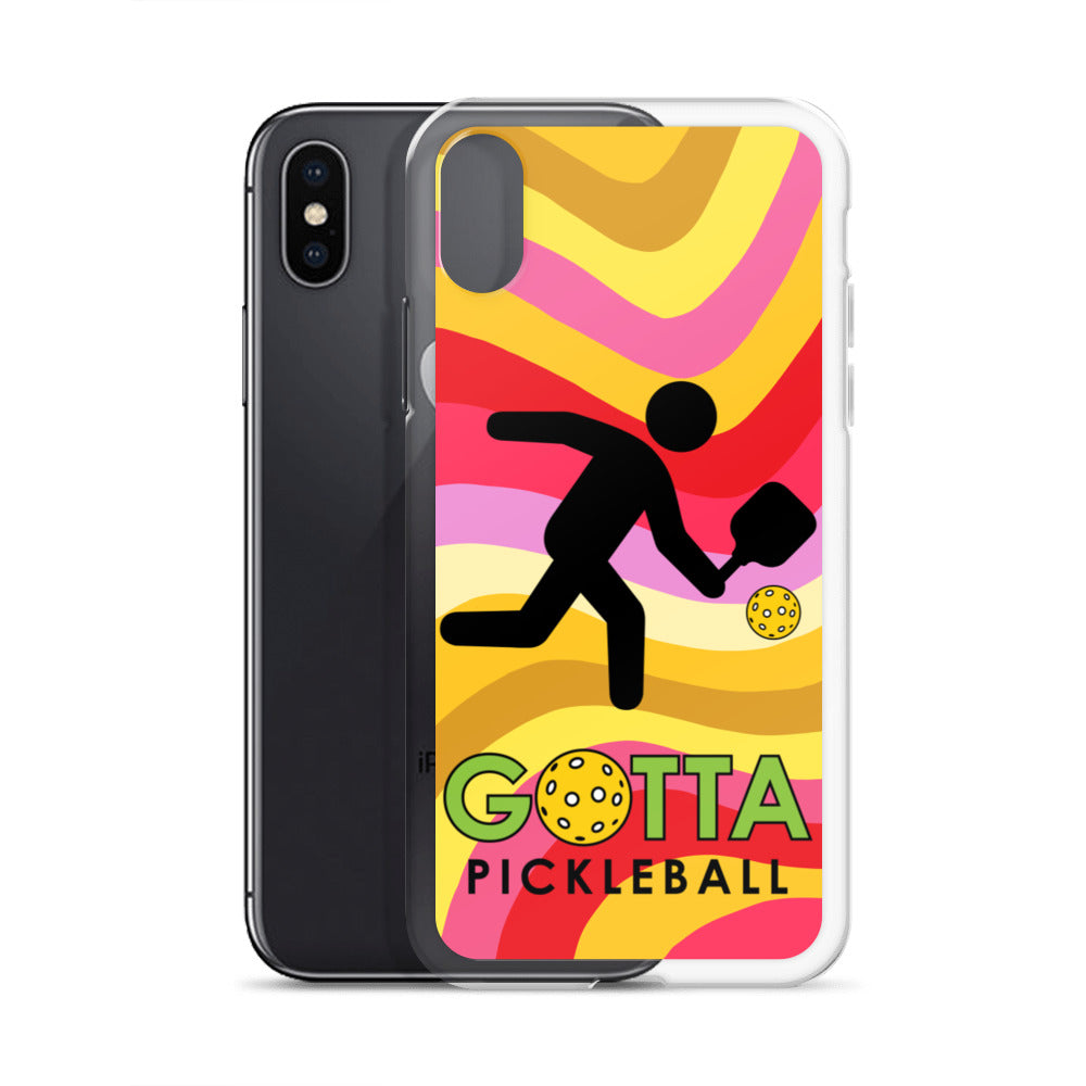 iPhone Case: GOTTA PICKLEBALL WITH OUR MASCOT OZZIE SUMMER SUN WAVES