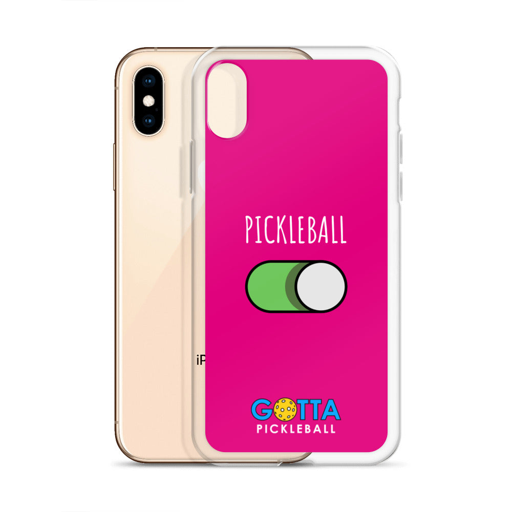 iPhone Case:PICKLEBALL ON: MEDIUM VIOLET