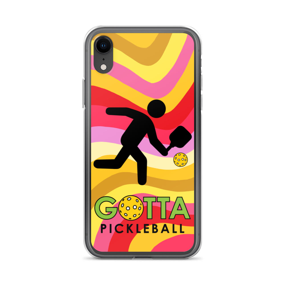 iPhone Case: GOTTA PICKLEBALL WITH OUR MASCOT OZZIE SUMMER SUN WAVES
