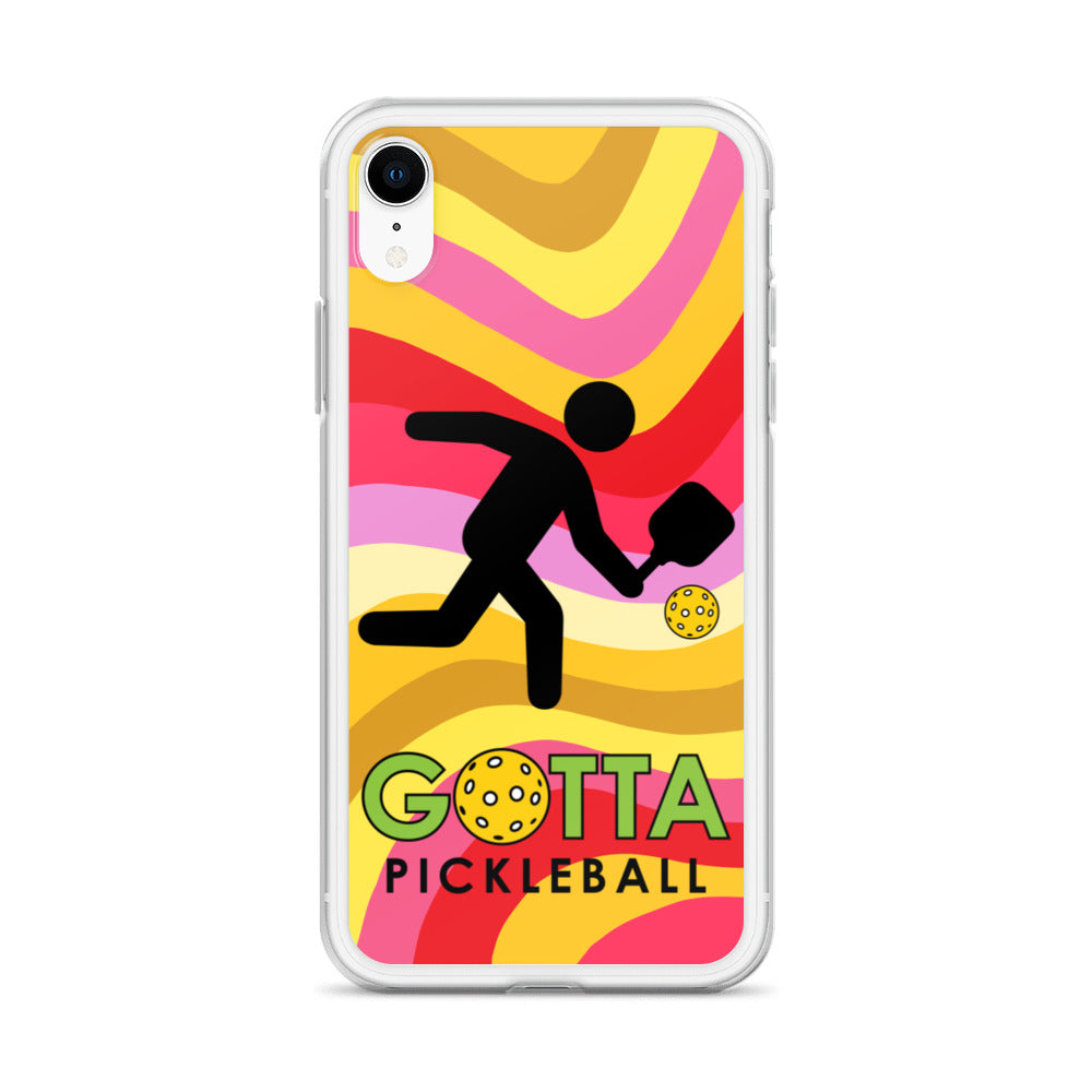 iPhone Case: GOTTA PICKLEBALL WITH OUR MASCOT OZZIE SUMMER SUN WAVES