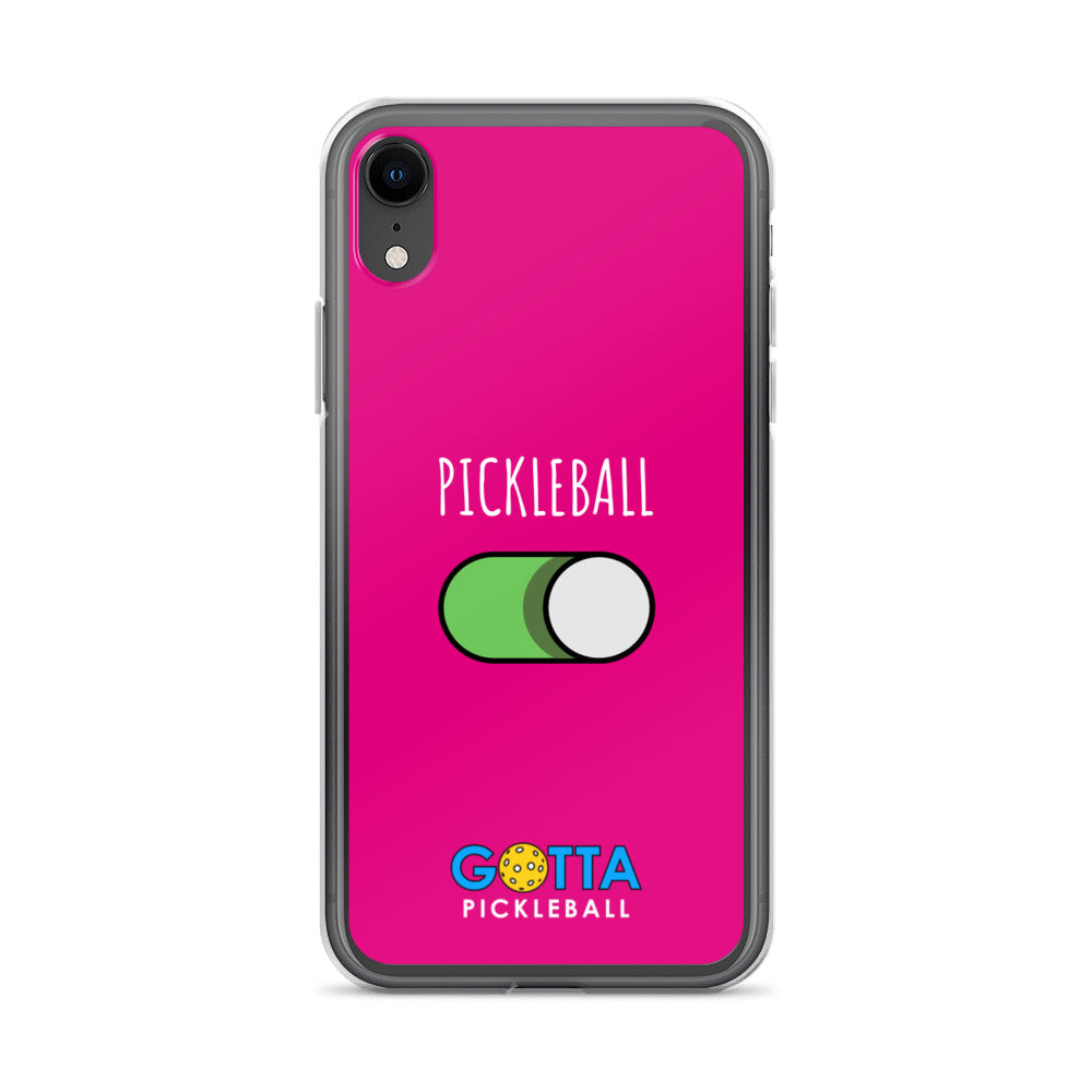 iPhone Case:PICKLEBALL ON: MEDIUM VIOLET