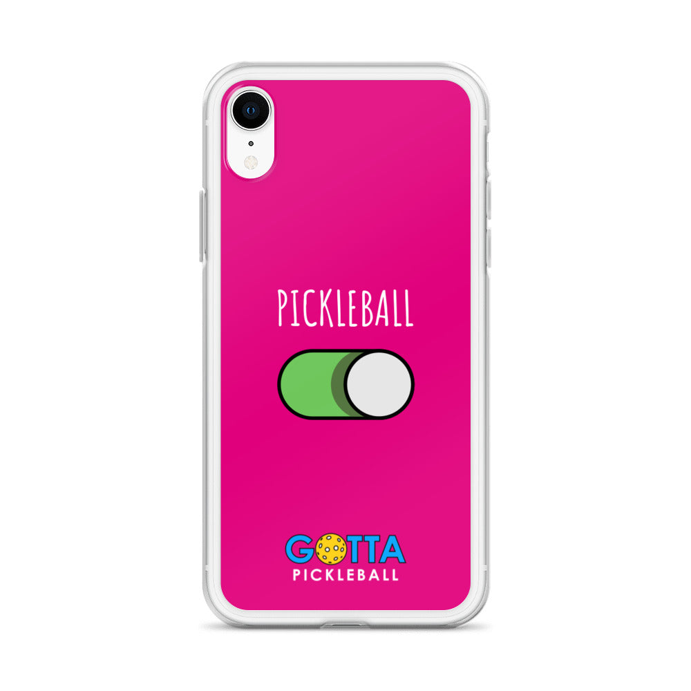 iPhone Case:PICKLEBALL ON: MEDIUM VIOLET