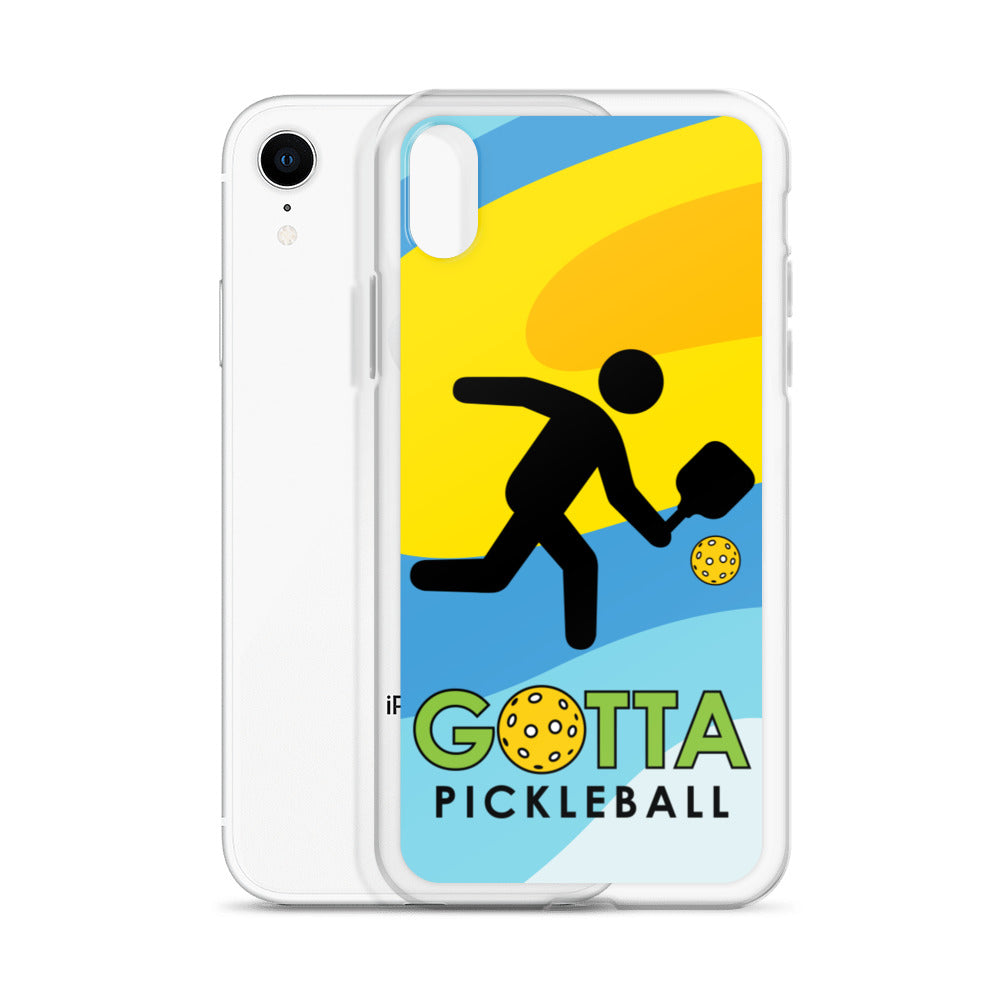 iPhone Case: GOTTA PICKLEBALL WITH OUR MASCOT OZZIE SUMMER VIBES