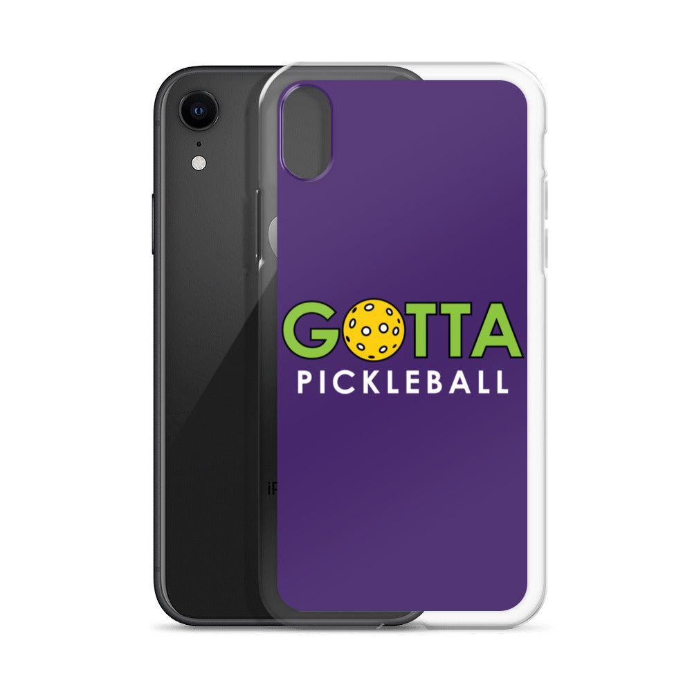 iPhone Case: GOTTA PICKLEBALL PURPLE