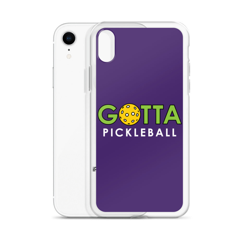 iPhone Case: GOTTA PICKLEBALL PURPLE