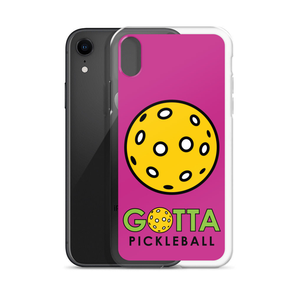 iPhone Case: GOTTA PICKLEBALL MEDIUM RED VIOLET