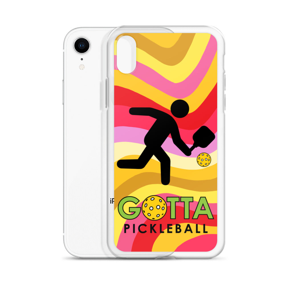 iPhone Case: GOTTA PICKLEBALL WITH OUR MASCOT OZZIE SUMMER SUN WAVES