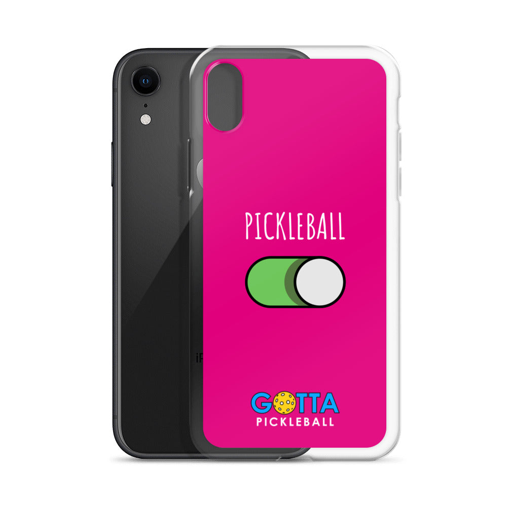 iPhone Case:PICKLEBALL ON: MEDIUM VIOLET