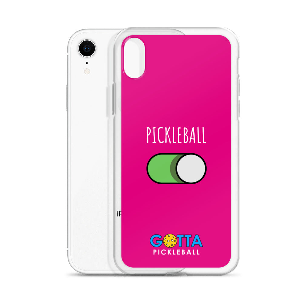 iPhone Case:PICKLEBALL ON: MEDIUM VIOLET