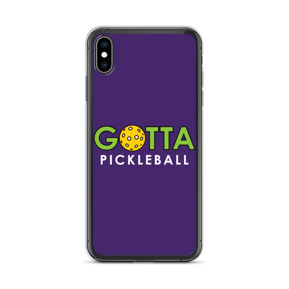 iPhone Case: GOTTA PICKLEBALL PURPLE