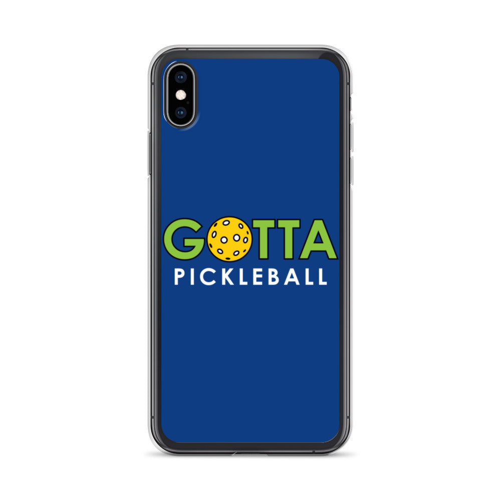 iPhone Case: GOTTA PICKLEBALL DARK CERULEAN