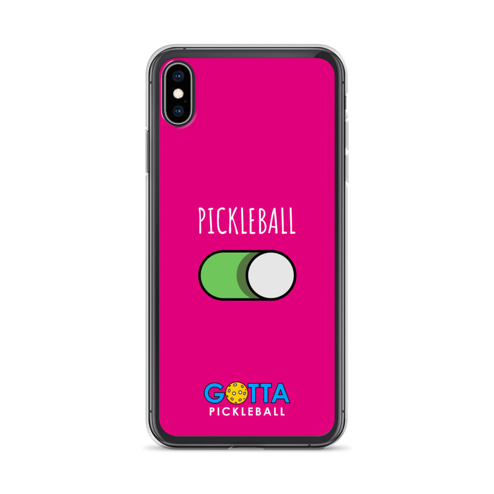 iPhone Case:PICKLEBALL ON: MEDIUM VIOLET