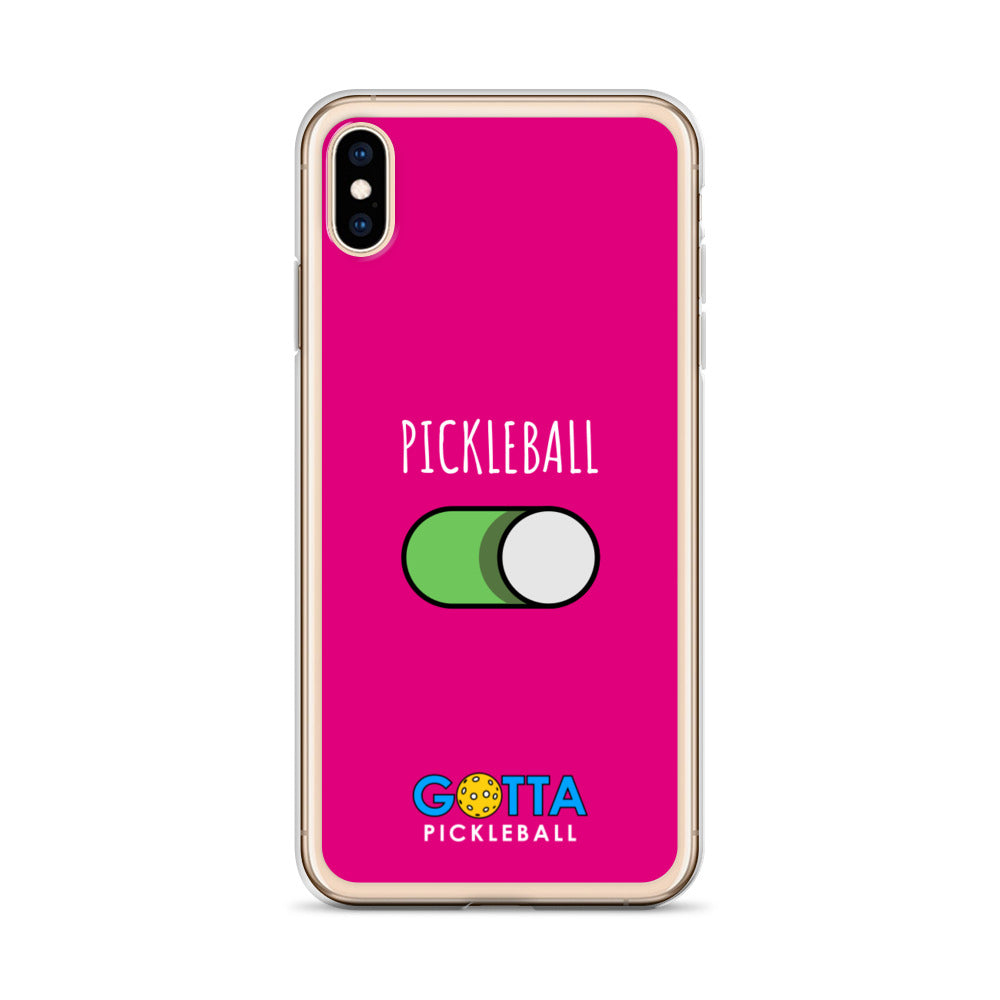 iPhone Case:PICKLEBALL ON: MEDIUM VIOLET