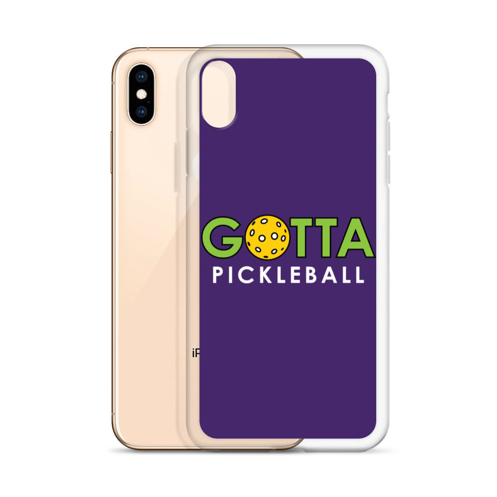 iPhone Case: GOTTA PICKLEBALL PURPLE