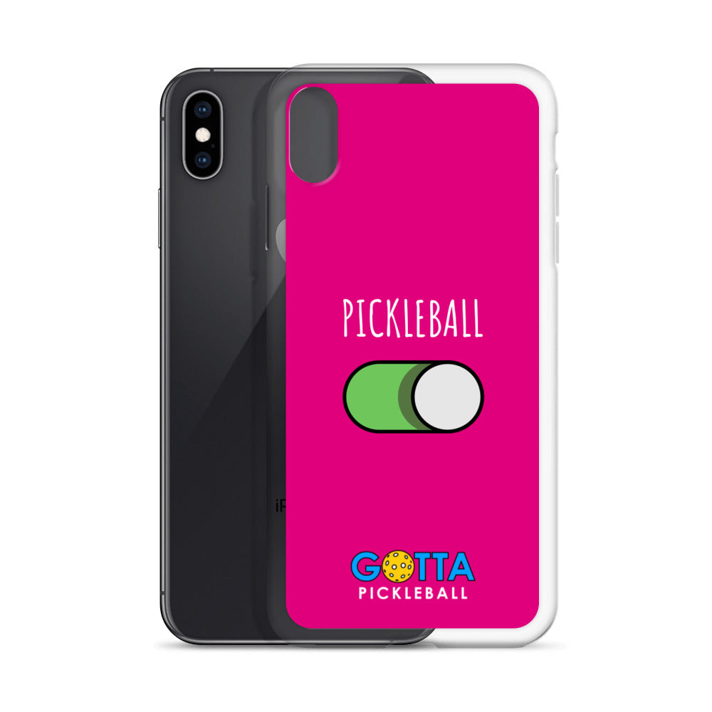 iPhone Case:PICKLEBALL ON: MEDIUM VIOLET