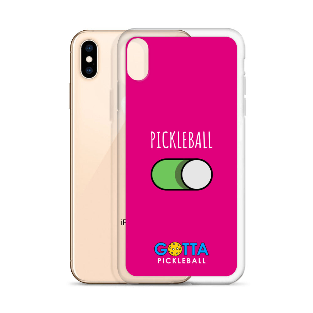iPhone Case:PICKLEBALL ON: MEDIUM VIOLET