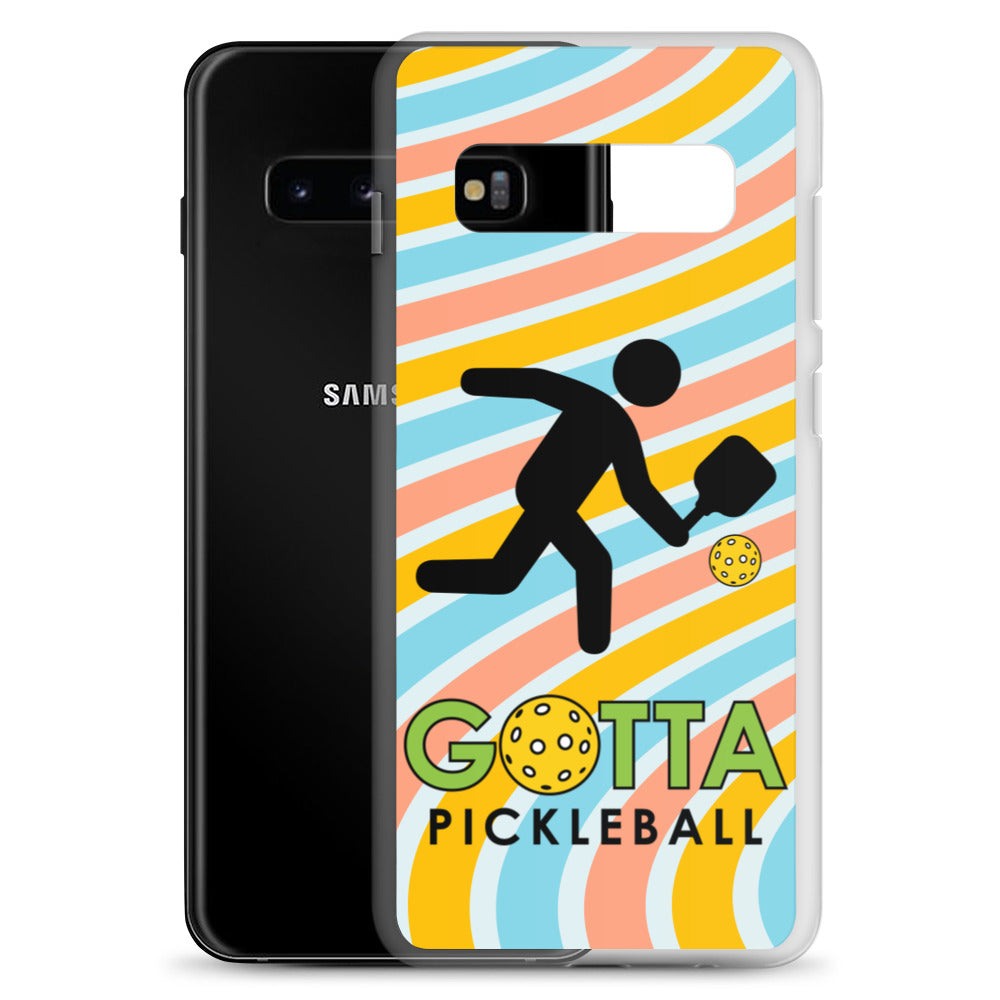 Samsung Case: GOTTA PICKLEBALL WITH OUR MASCOT OZZIE GROOVY
