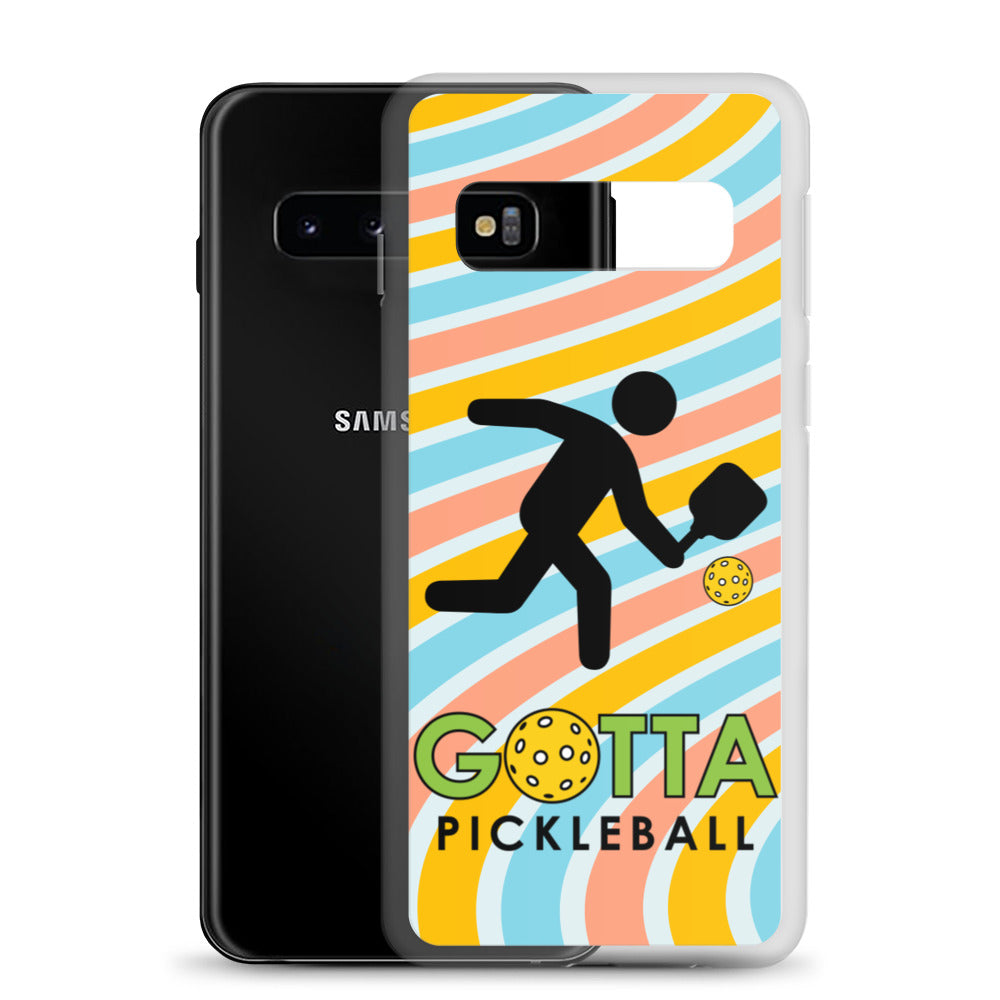 Samsung Case: GOTTA PICKLEBALL WITH OUR MASCOT OZZIE GROOVY