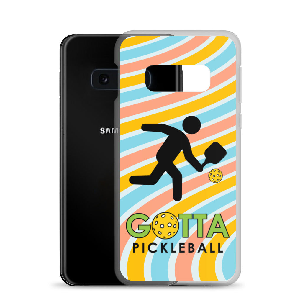 Samsung Case: GOTTA PICKLEBALL WITH OUR MASCOT OZZIE GROOVY