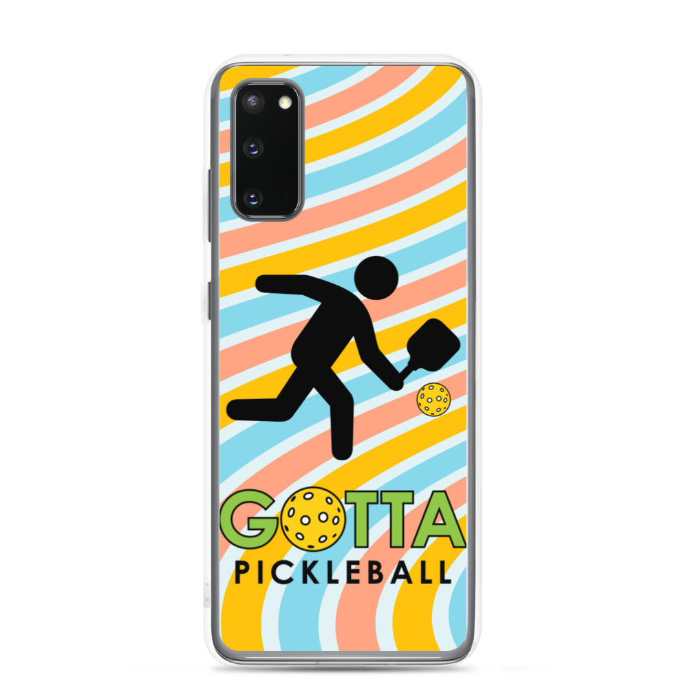 Samsung Case: GOTTA PICKLEBALL WITH OUR MASCOT OZZIE GROOVY