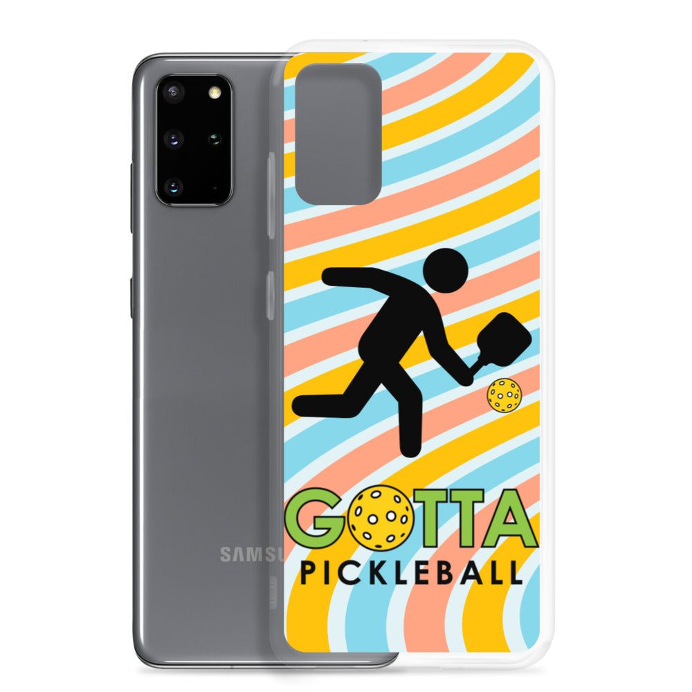 Samsung Case: GOTTA PICKLEBALL WITH OUR MASCOT OZZIE GROOVY