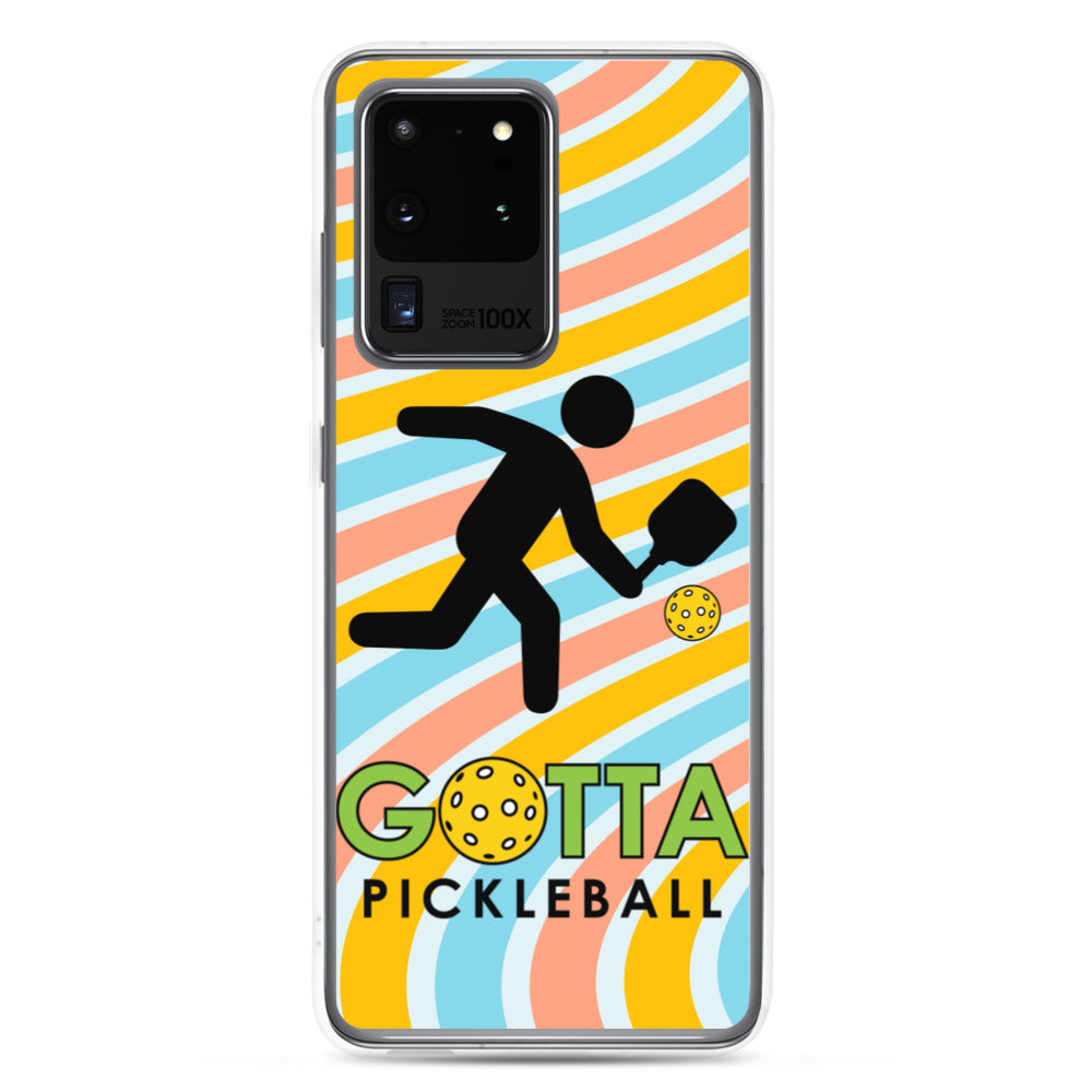 Samsung Case: GOTTA PICKLEBALL WITH OUR MASCOT OZZIE GROOVY