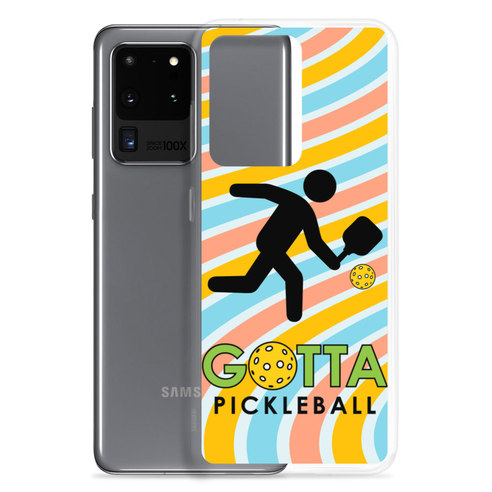 Samsung Case: GOTTA PICKLEBALL WITH OUR MASCOT OZZIE GROOVY