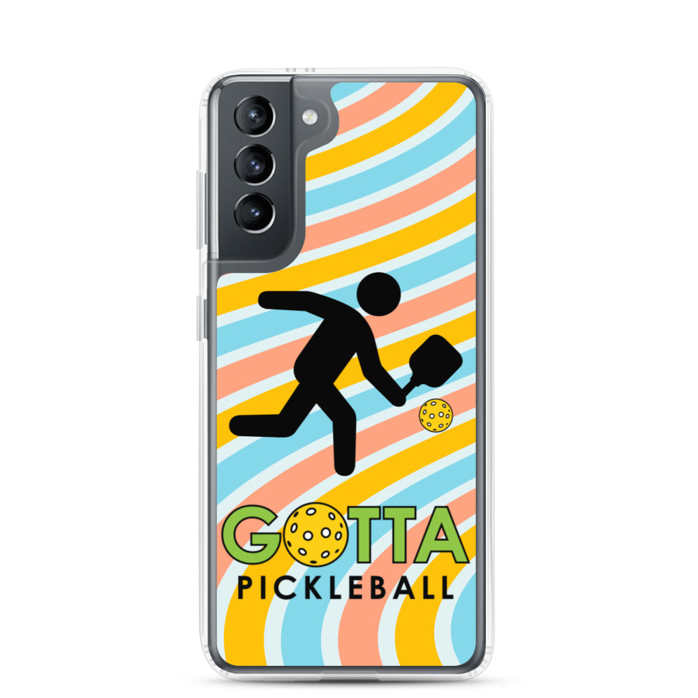 Samsung Case: GOTTA PICKLEBALL WITH OUR MASCOT OZZIE GROOVY