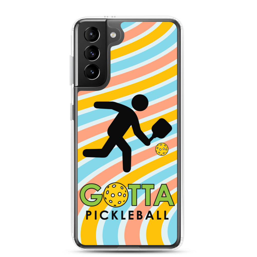 Samsung Case: GOTTA PICKLEBALL WITH OUR MASCOT OZZIE GROOVY