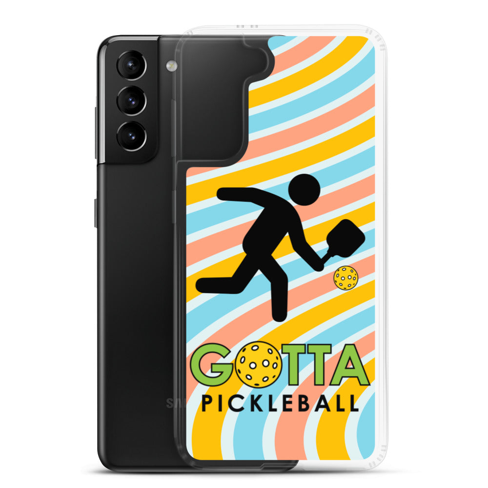 Samsung Case: GOTTA PICKLEBALL WITH OUR MASCOT OZZIE GROOVY