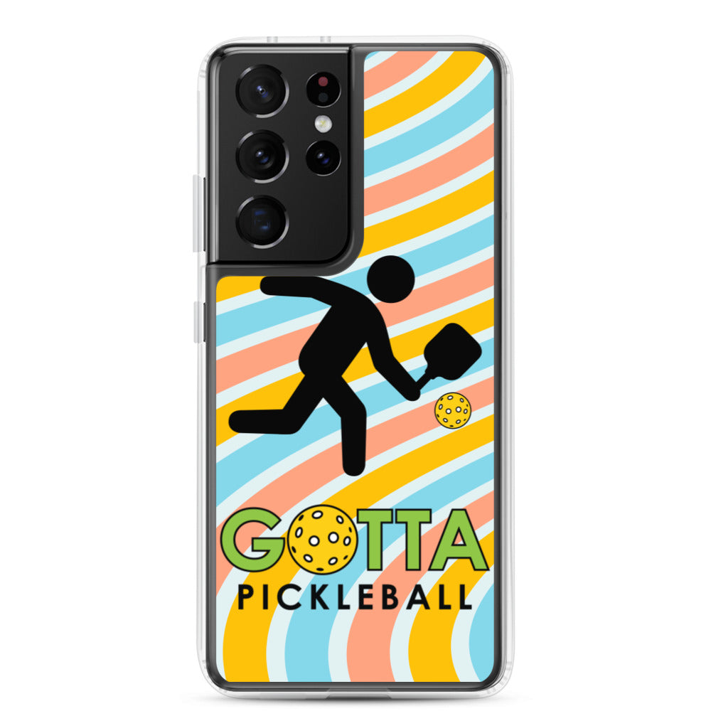 Samsung Case: GOTTA PICKLEBALL WITH OUR MASCOT OZZIE GROOVY