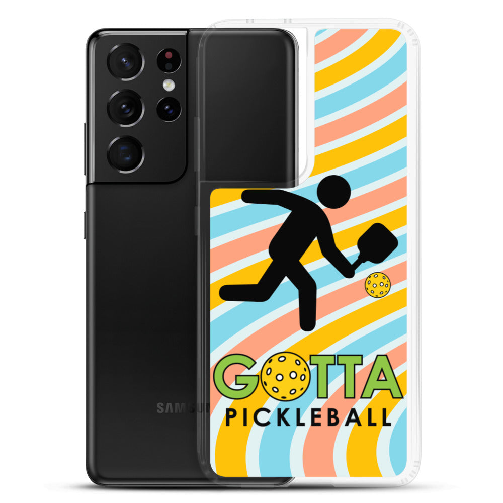 Samsung Case: GOTTA PICKLEBALL WITH OUR MASCOT OZZIE GROOVY
