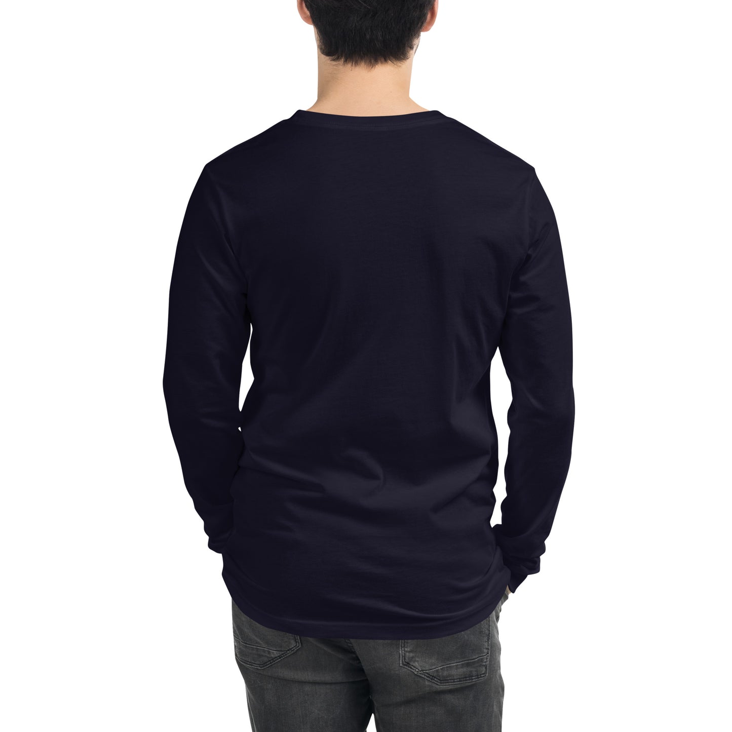 Unisex Long Sleeve Tee: PEACE LOVE JOY (more colors)