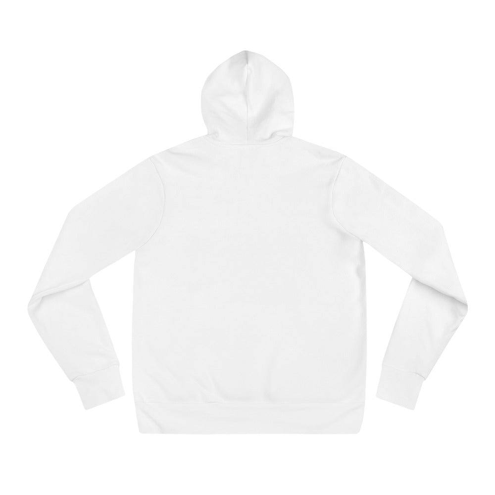 Unisex Hoodie Cotton/Fleece: Embroidered Purple Gotta Pickleball White