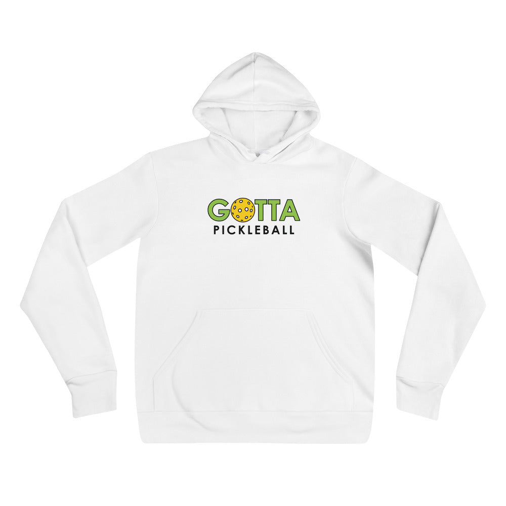 Unisex Hoodie Cotton/Fleece: GOTTA PICKLEBALL White
