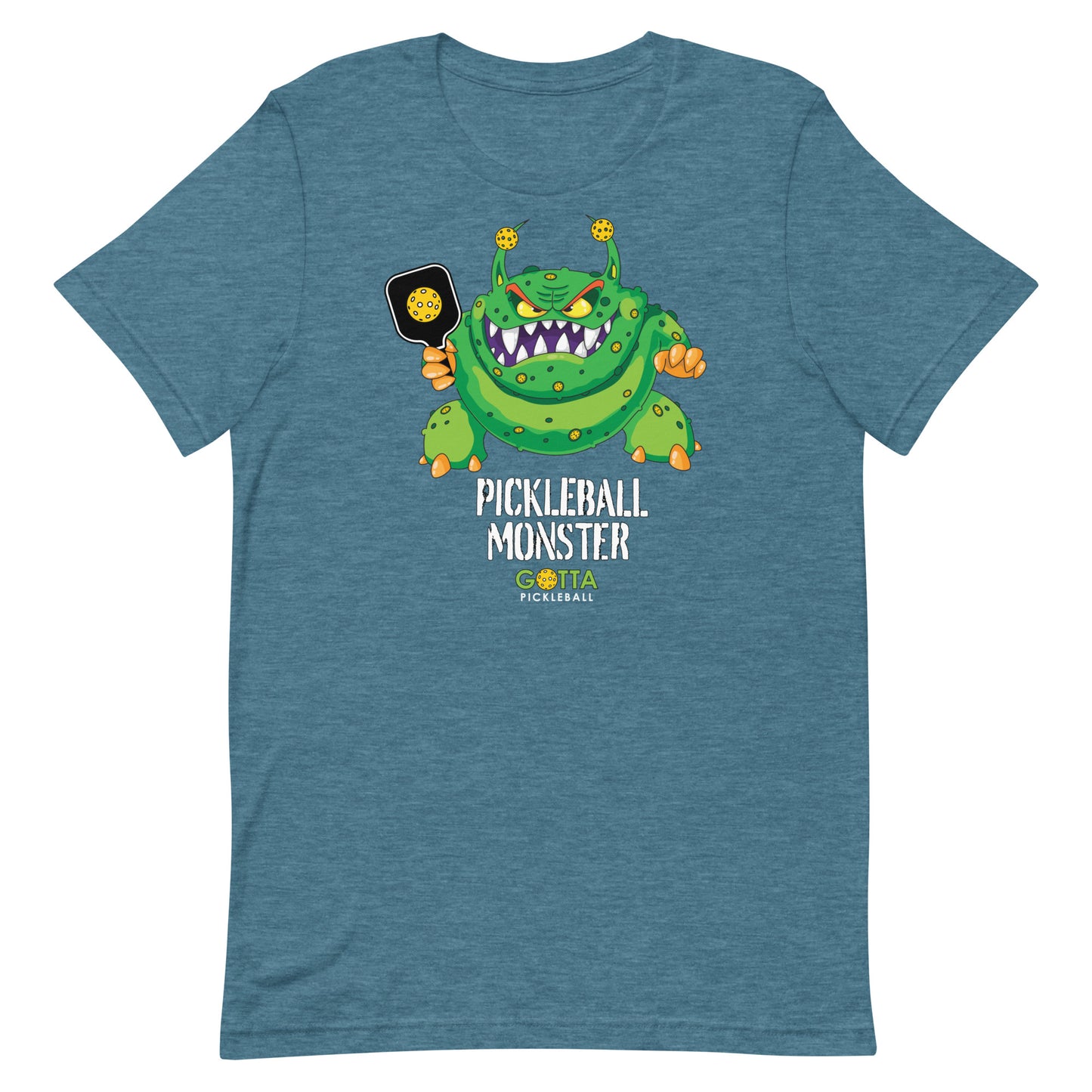 Classic T-Shirt: Pickleball Green Monster (more colors)