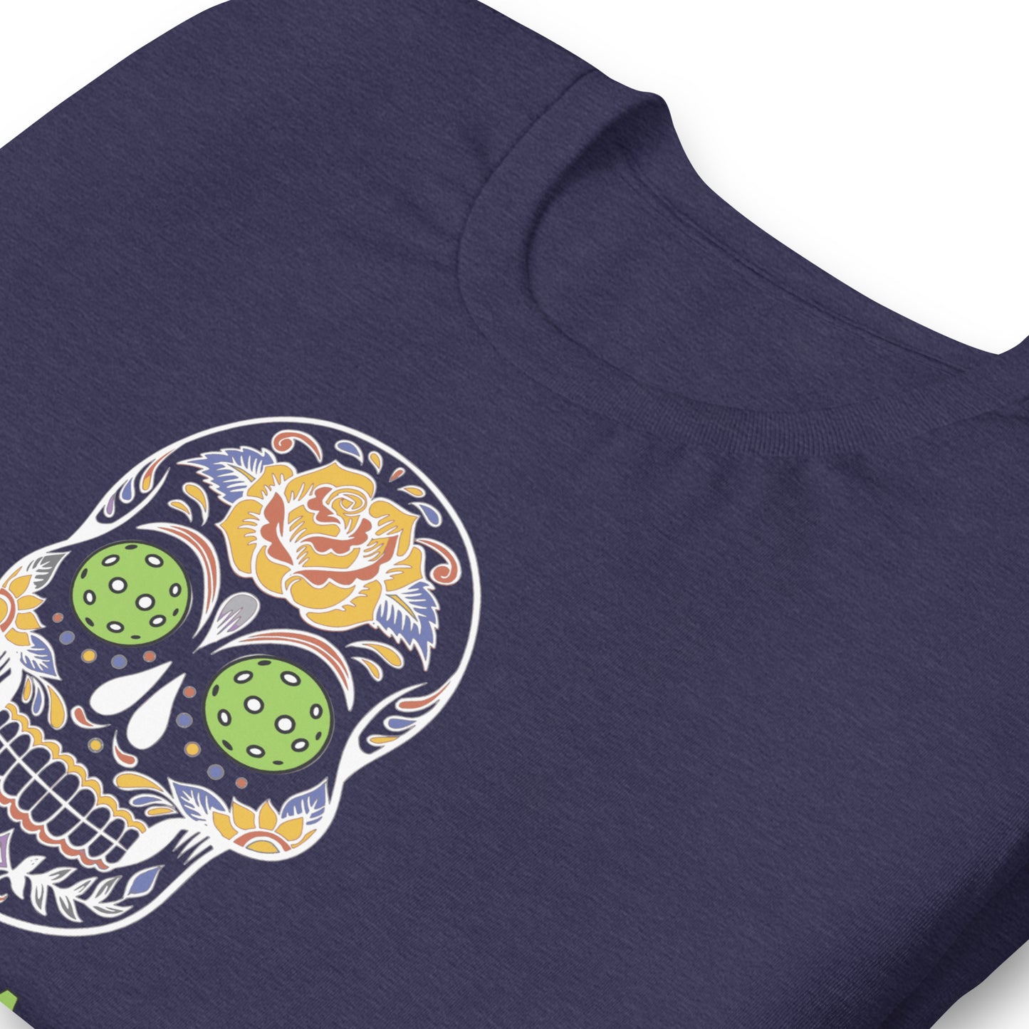 Classic T-Shirt: PICKLEBALL DAY OF THE DEAD SKULL (more colors)