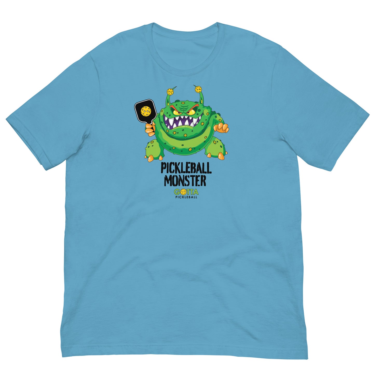 Classic T-Shirt: Pickleball Green Monster (more colors)