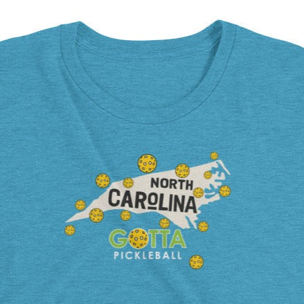 T-shirt TRI-BLEND: NORTH CAROLINA GOTTA PICKLEBALL (more colors)
