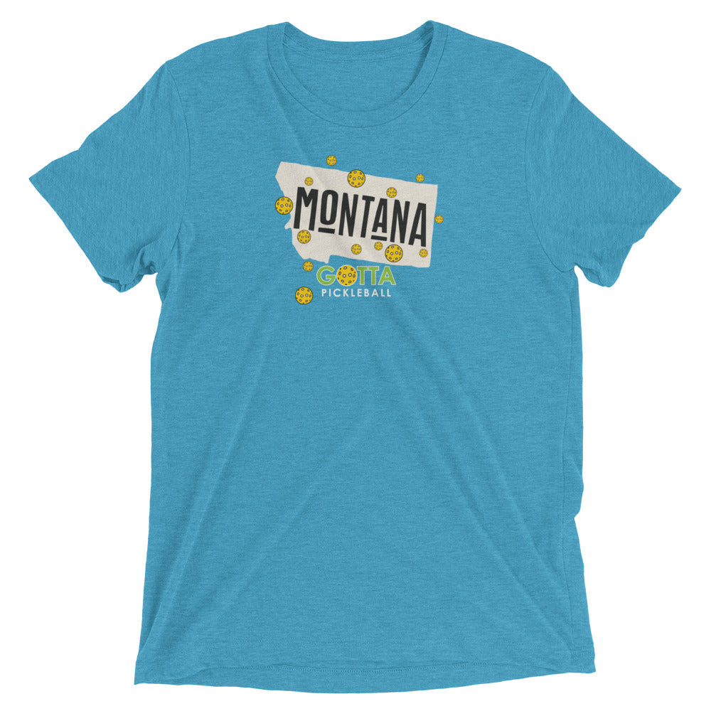 T-shirt TRI-BLEND: MONTANA GOTTA PICKLEBALL (more colors)