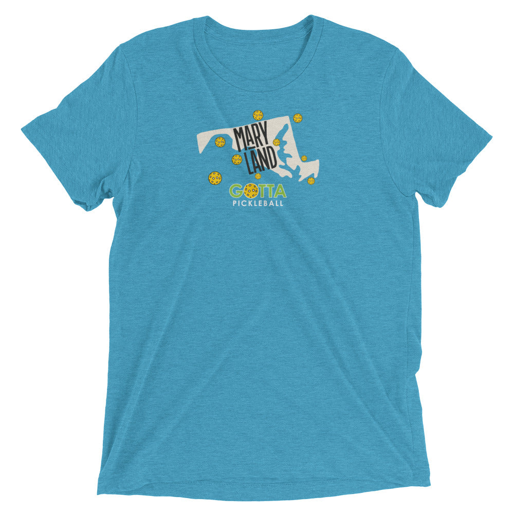 T-shirt TRI-BLEND: MARYLAND GOTTA PICKLEBALL (more colors)