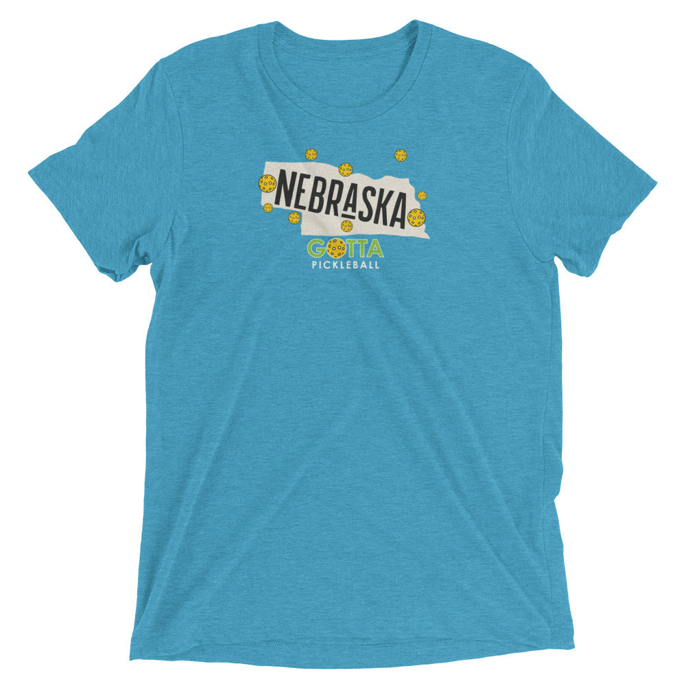 T-shirt TRI-BLEND: NEBRASKA GOTTA PICKLEBALL (more colors)
